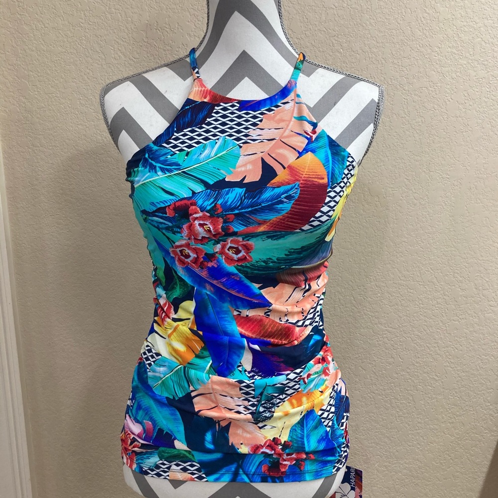 Hapari High Neck Strap Tankini